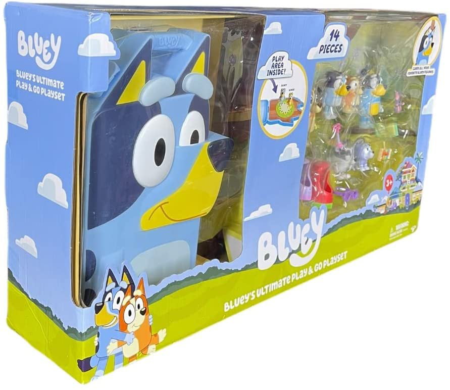 Bluey’s Play & Go Playset Case w/ Figure And Play Mat