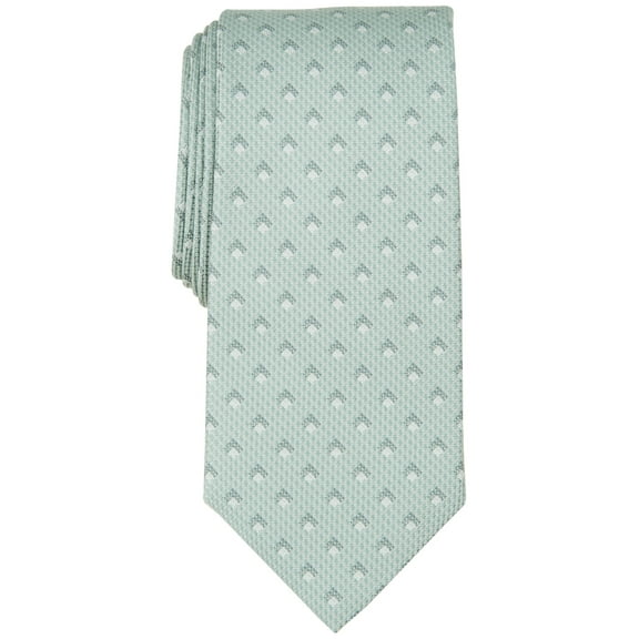 Michael Kors Mens Maylen Geometric Tie Mint Green Necktie