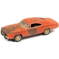 thumbnail image 2 of 1969 Dodge Charger R/T Orange (Unrestored) "Barn Finds" 1/64 Diecast Model Car by Johnny Lightning, 2 of 4