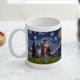 thumbnail image 3 of CafePress - Starry Night / Tiger Cat Mug - 11 oz Ceramic Mug - Novelty Coffee Tea Cup, 3 of 3