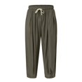 thumbnail image 4 of Vedolay Sweatpants with Pockets Men 2023 Multi Pocket Casual Pants Hiking Pants Khaki,M, 4 of 4