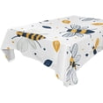 thumbnail image 4 of BZSMCE Square Tablecloth Cut Bee Pattern Tableclothes, 4 of 9