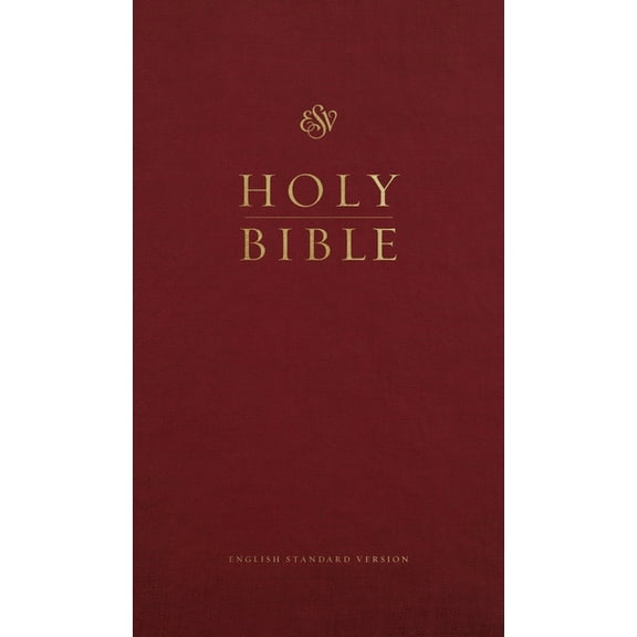 ESV Church Bible, Large Print (Hardcover, Burgundy), (Hardcover)