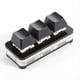 thumbnail image 4 of Mini Teclado Personalizado de 3 Teclas Copiar Pegar Cortar Seleccionar Ingresar Ctrl CV para Programador Audio Juego Acceso Directo Teclado Negro, 4 of 8