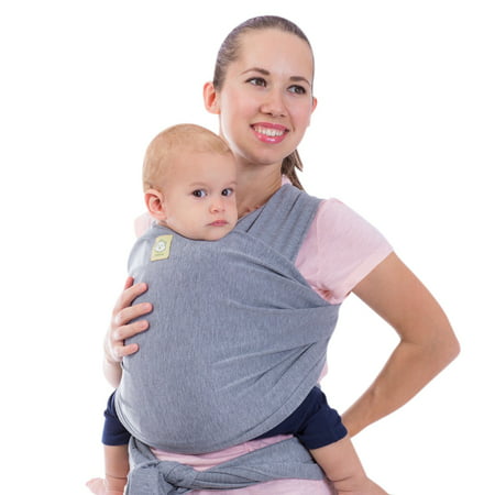Baby Wrap Carrier All-in-1 Stretchy Baby Wraps - Baby Carrier - Infant Carrier - Baby Wrap - Hands Free Babies Carrier Wraps - Baby Shower Gift - One Size Fits All (Classic (Best Baby Carrier For Plus Size Mom)