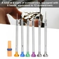 thumbnail image 3 of Screwdriver Set,  Screwdriver Watchmakers Screwdrivers, Watch Repair Tools Portable For DIY Projects Repair Sunglass, 3 of 8