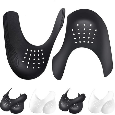 MSHUN Shoe Creases Protector, 4 Pairs Crease Protectors for Jordan 1, Air Force 1, and Dunk Low; Shoe Crease Protector Suitable for Most Sneakers, Crease Guards Anti Sneaker Creases