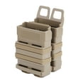 thumbnail image 3 of XYCCA ABS Fast Double Magazine Pouch Molle Strike System For 5.56 Mags (tan)-082601, 3 of 5