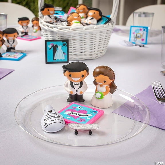Bulk 72 Pieces Wedding-Themed Toys & Games Assortment
