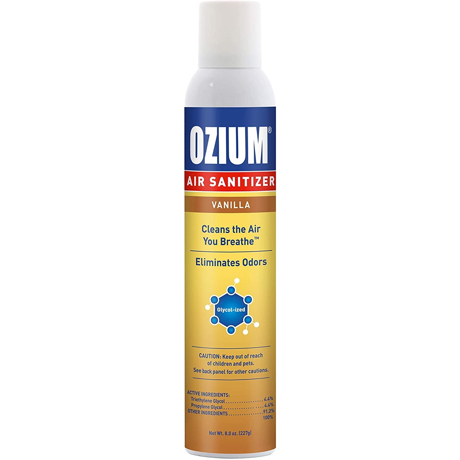 Ozium Air Sanitizer, 8 oz. Spray, Cleans the Air You Breath and