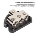 thumbnail image 4 of SUTENGDA 3-Way Power Distribution Block  1x 0/4GA IN  3x 0/4GA OUT  Car Boat RV Yacht Audio Amplifier Power Ground Distribution Block  Heavy-Duty Copper Connectors for Efficient Energy Di, 4 of 9