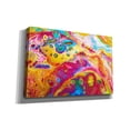 thumbnail image 2 of Epic Graffiti 'Liquid Pour Yellow' by Epic Portfolio, Giclee Canvas Wall Art, 60"x40", 2 of 8