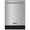 Stainless Steel, variant on Large Capacity 24 inch Top Control Built-In Dishwasher with Third Rack – ENERGY STAR Certified, Stainless Steel
