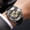 Leather Black Silver, variant on Men's Luxury Hollow Skeleton Watch Retro Gorgeous Gear Carving Design  Leather Belt & Stainless Steel Band Quartz Wristwatch Not Mechanical Watches