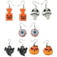 thumbnail image 2 of Pendientes De Calabaza Con Decoración De Halloween, Elementos Creativos De Halloween, Murciélago, Araña, Calabaza, Fantasma, Pendientes Para Mujer Y Niña Monstrate AP006267-01, 2 of 6