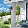 thumbnail image 3 of Livex Lighting - Morgan - 2 Light Outdoor Wall Lantern in Traditional Style - 9, 3 of 9
