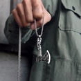 thumbnail image 4 of 3Pcs Viking Necklace Viking Hammer Spearhead Ax Necklace Nordic Pendant Jewelry Amulet Talisman Gift for Men Women, 4 of 8