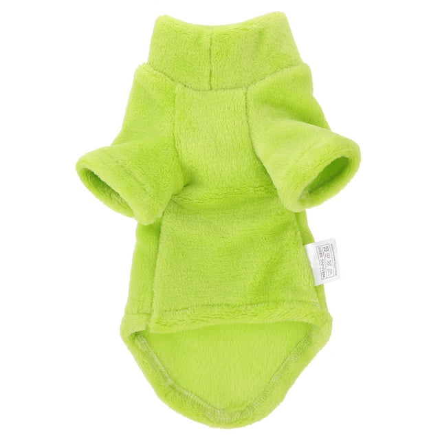 Shisuyan Pet Costume Machine Washable Cat Clothes Jacket Velvet 1 Set Xs