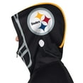 thumbnail image 3 of Men's Pro Player Black/Gold Pittsburgh Steelers Helmet Full-Zip Hooded Track Jacket, 3 of 4