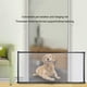 thumbnail image 4 of Billuyoard Valla de malla para mascotas Puerta de bebé retráctil Barrera de red Cocina Baño Dormitorio Puerta Guard Punch Free Wall Sticky Suministros para perros 180x78CM, 4 of 6