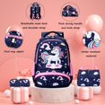 thumbnail image 3 of Mochila Jumpopack Unicorn para niñas con bolsa de almuerzo y estuche para lápices, 3 of 6