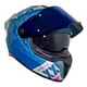 thumbnail image 1 of Casco para Motociclista Talla XL Cerrado Hawk Spiffy B7 Azul Matte Axxis azul, 1 of 4