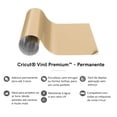 thumbnail image 2 of Rollo de vinilo Cricut Premium Permanent, paquete de 2 unidades, plateado y dorado, 2 of 4