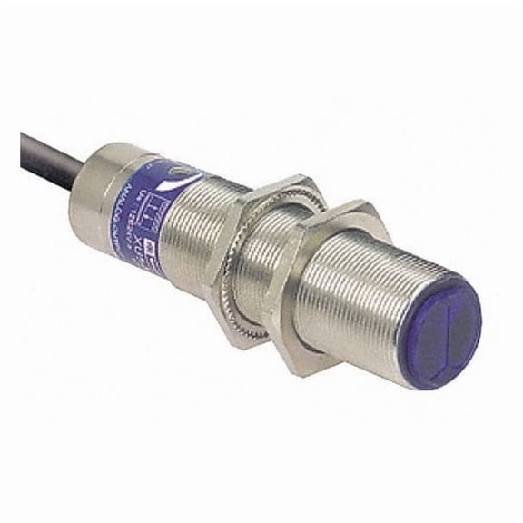 Telemecanique Sensors Photoelectric Sensor, Cylindrical, Diffuse XU8M18MA230