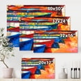 thumbnail image 4 of Designart ' Boats During Warm Colourd Sunset In The Harbor II ' Nautical & Coastal Canvas Wall Art Print, 4 of 4