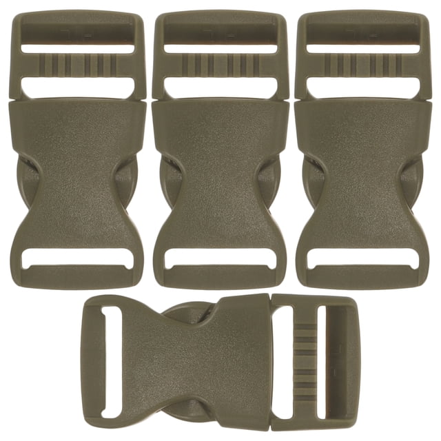 Miangastore 4Pcs Plastic Side Release Buckles Backpack Buckle Clips Backpack Buckle Replacements