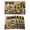 Yellow Beige BrulyWood, variant on Yellow Sunflowers Placemats Set of 8, Western Star Brown Farmhouse Plaid Placemats for Dining Table, Place Mats for Kitchen Tabletop, Waterproof Wipeable Dining Table Mats Set