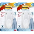 thumbnail image 5 of Command Towel Hook, Frosted, 5-Pound Capacity, Pack of 2, 5 of 5