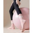 thumbnail image 5 of 7 pairs Women Yoga Socks Ballet Pilates Non-Slip Gym Trampolines Grip Sticky Gripper Workout with Arch Support floor Breathable Soft Sport Socks, 5 of 5