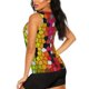 thumbnail image 3 of Fotbe Colorful Tie Dye Stained Glass 1 Blusas Sin Mangas para Mujer – Estilo Casual, Corte Suelto, Slim-Fit, Cuello Redondo Deportivo, Tops de Verano para Gimnasio y Yoga-Large, 3 of 7