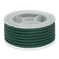 thumbnail image 1 of Unique Bargains Nylon Thread Twine Beading Cord 4mm Extra-Strong Braided Nylon Crafting String 3.2M/10.5 Feet, Dark Green, 1 of 7