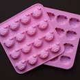 thumbnail image 4 of EUDIDV Silicone Bundt Cake Mold Pig Shape Embellisment Fondant Mould Cake Decor Sugar Chocolate Cake Molds Mini, 4 of 5