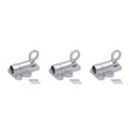 thumbnail image 1 of sweethay Hot Xd -Aluminium Legering Beveiliging Automatische Venster Gate Lock Voorjaar Bounce Deur Klink Black Silver Type7 NO7, 1 of 6