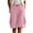 Pink, variant on BADHUB Women's Long Shorts with 4 Pockets Knee Length Hiking Bermuda Shorts Lightweight Quick Dry Cargo Capris Army Green M