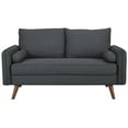 thumbnail image 5 of Revive Upholstered Fabric Loveseat (3091-GRY), 5 of 10