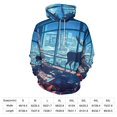thumbnail image 4 of Christmas Deer Regular Fit Hoodie, Sporty Pullover Hooded Sweatshirt for Men Women M, 4 of 6