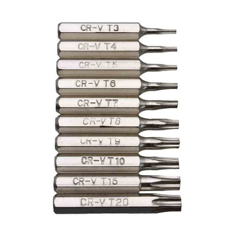

MARCUVMK Tools on Sale and Clearance 10PCS Impact Torsion Insert Bit Set Tool Screwdriver Insert Bits Hand Tools Kit for Home