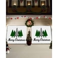 thumbnail image 3 of Garage Door Banner Cover 7 x 16 ft, Black White Green Checked Christmas Tree Christmas Garage Door Decorations Holiday Christmas Backdrop Decor for Winter New Year Xmas Party, 3 of 6