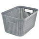thumbnail image 2 of Set de 6 Canastas Organizadoras IPP Tipo Rattan Gris, 2 of 3
