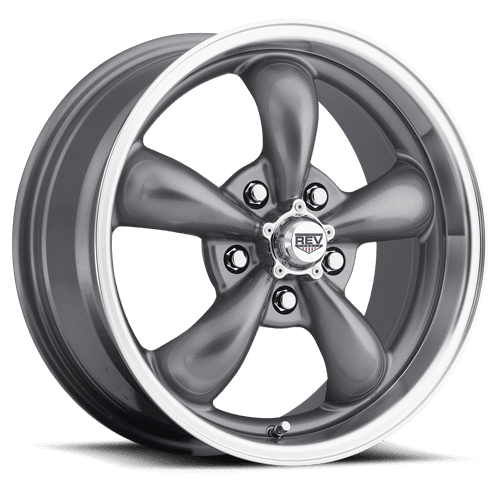 REV Wheels 100S-7806500 100 Series -17x8 - 4.5 bs -5x4.5/5x114.3 - Gray