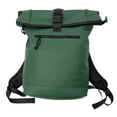 thumbnail image 3 of Expandable Roll Top Waterproof Trendy Backpack With Laptop Pocket (Dark Olive), 3 of 5