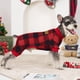 thumbnail image 4 of Pijama XPUDAC para perros pequeños y gatos, XL, rojo y verde caqui, 4 of 5