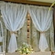 thumbnail image 1 of Double curtains with gauze French lace half curtain door curtain, 1 of 1