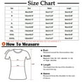 thumbnail image 2 of Summer Tops for Women Mgmyaa Women T-Shirts Plus Size V-Neck Short Sleeve Tops Long T-Shirt Blouse Fashion Solid Color Fit Casual Tees, 2 of 2