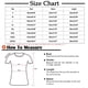 thumbnail image 3 of Puntoco 2024 Tops de moda de verano para mujer Blusa de camiseta larga de manga corta con cuello en V y estampado de talla grande para mujer, 3 of 5