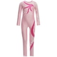 thumbnail image 3 of iiniim Kids Girls Ballet Unitard Jumpsuit Shiny Diamond Catsuit Full Bodysuit Dance Leotard for Gymnastics Performance Pink 6, 3 of 7